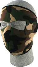 Load image into Gallery viewer, Full Face Mask Woodland Camo