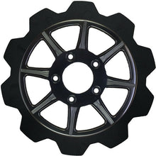 Load image into Gallery viewer, High Carbon Steel Phoenix Rear Rotor Black 11.8"