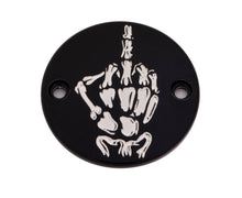 Load image into Gallery viewer, M8 Timer Cover Bone Finger Black