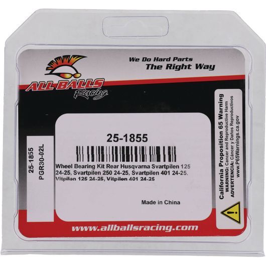 Wheel Bearing Kit Front/Rear Husq