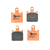 GBRAKES Brake Pads Sintered 17-58370