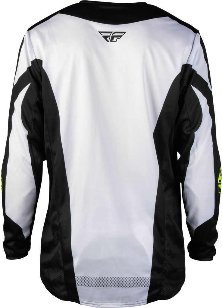 Kinetic Fade Jersey White/Black/Hi Vis Lg