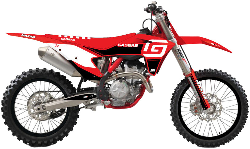 Complete Kit Gasgas Racing Mc 125 450 Wht Bgs