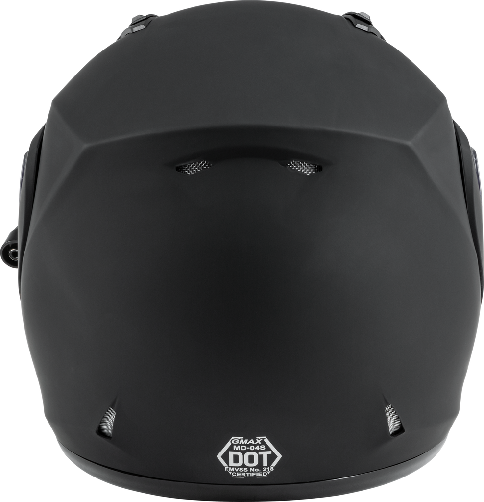 Md 04s Modular Snow Helmet W/Electric Shield Matte Blk 3x