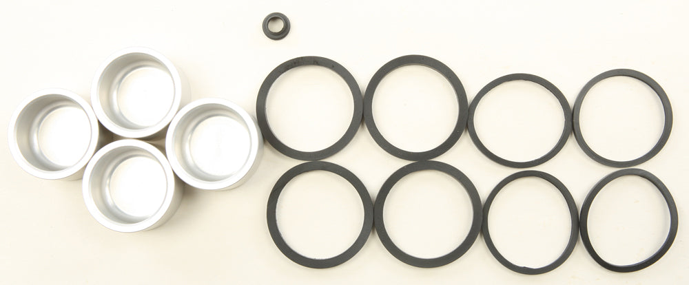 Caliper Rebuild Kit W/Pistons Front Flt