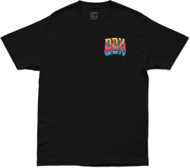 Block X Block Tee Black Lg