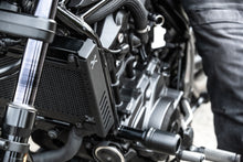 Load image into Gallery viewer, Slash Cut Radiator Cvr Black