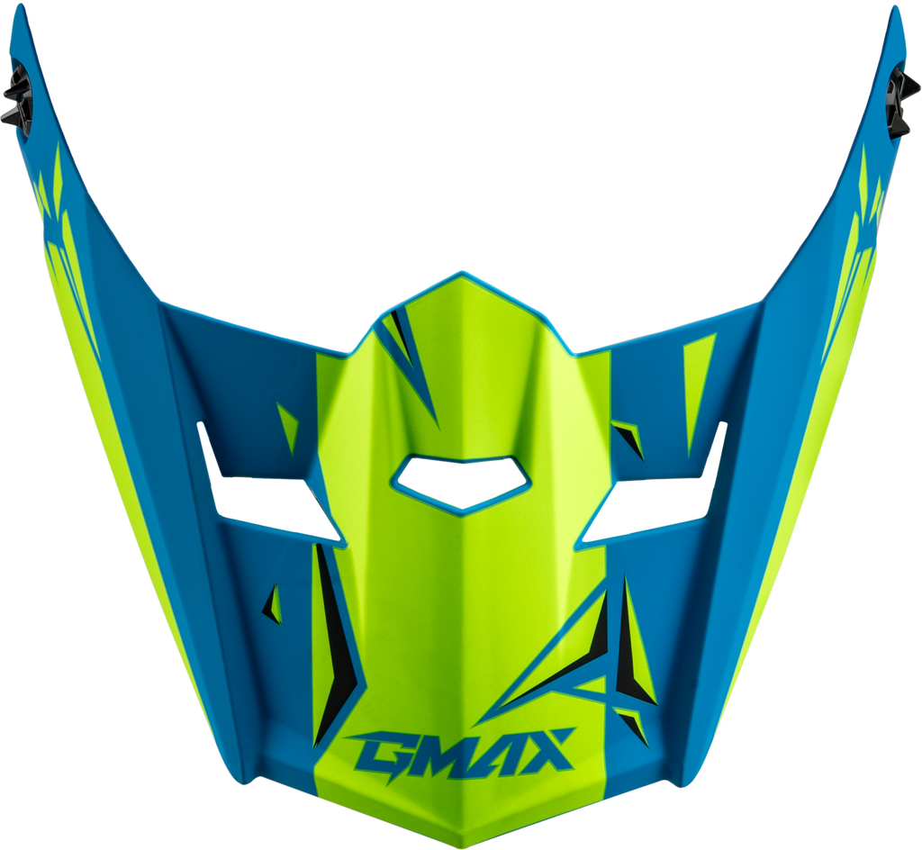 Youth Mx 46y Unstable Visor Matte Blue/Green Ys Yl