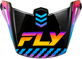 Fly Racing Kinetic Menace Visor Black/Sunrise 73-8668