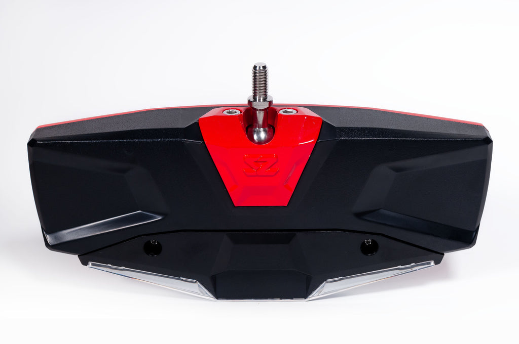 Bezel Halo Billet/Led/Cast Red