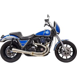 BASSANI RR3 2:1 STAINLESS UPSWEEP EXHAUST HARLEY DAVIDSON FXR - The Speed Shop Canada