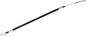 Black Vinyl Foot Brake Cable