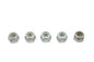 Zinc Plated Hex Nuts 1/4 inch-28 Nyloc