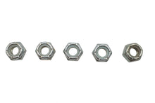 Load image into Gallery viewer, Zinc Plated Hex Nuts 1/4 inch-28 Nyloc