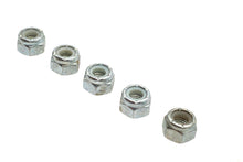 Load image into Gallery viewer, Zinc Plated Hex Nuts 1/4 inch-28 Nyloc