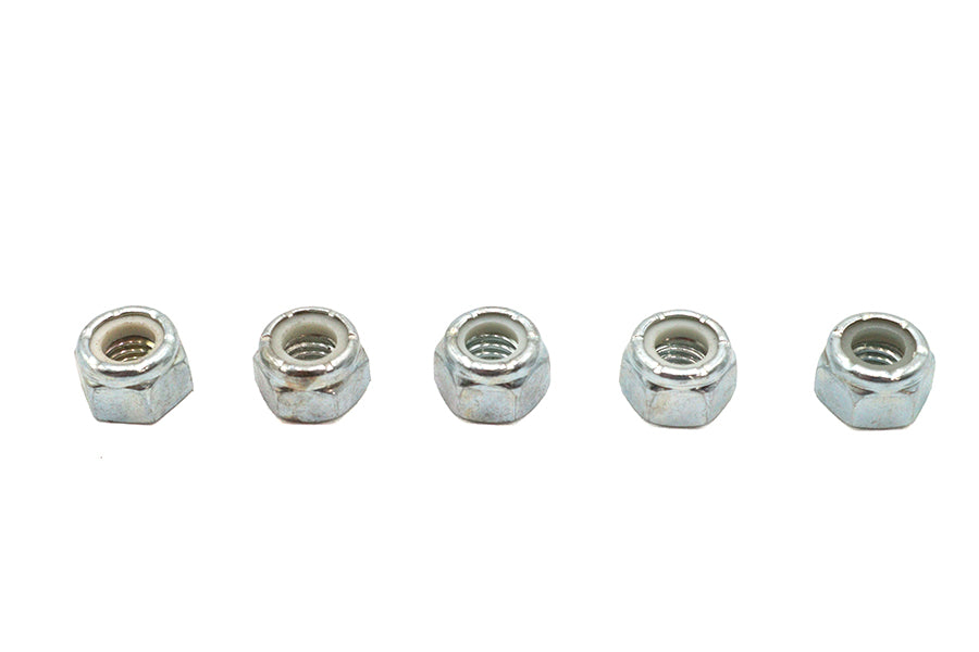 Zinc Plated Hex Nuts 5/16 inch-18 Nyloc