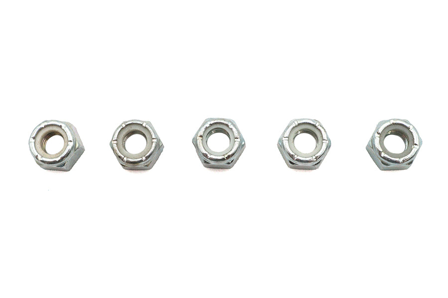 Zinc Plated Hex Nuts 5/16 inch-18 Nyloc