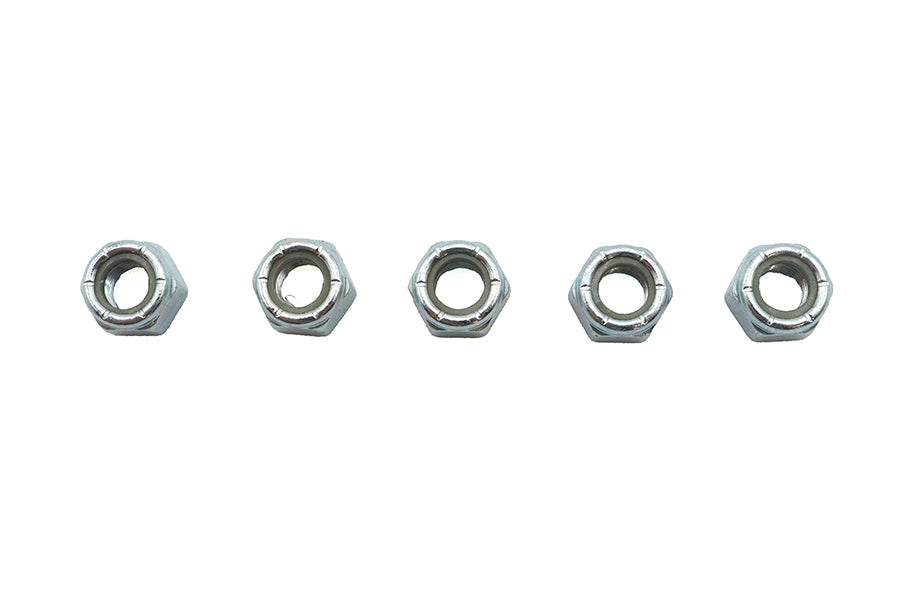 Zinc Plated Hex Nuts 5/16 inch-24 Nyloc