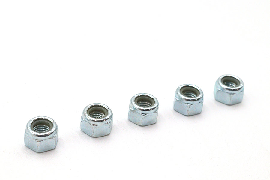 Zinc Plated Hex Nuts 5/16 inch-24 Nyloc