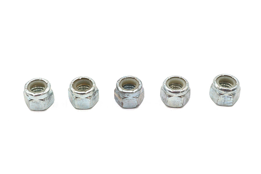 Zinc Plated Hex Nuts 3/8 inch-16 Nyloc