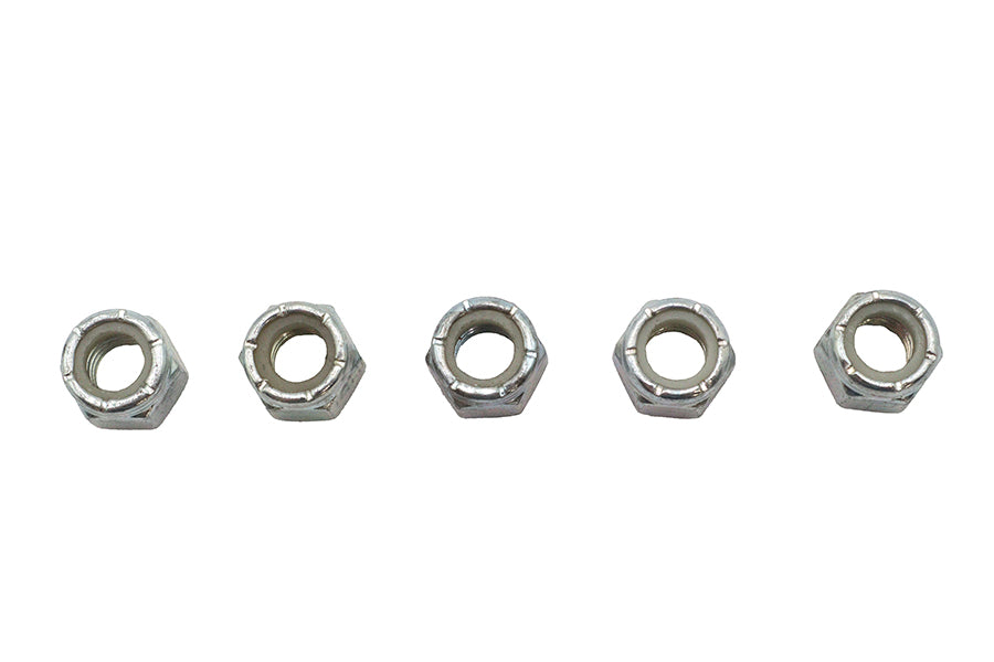 Zinc Plated Hex Nuts 3/8 inch-16 Nyloc