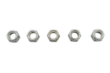 Load image into Gallery viewer, Zinc Plated Hex Nuts 3/8 inch-24 Nyloc