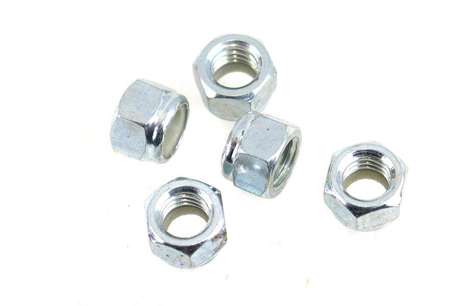Zinc Plated 7/16 inch-14 Nyloc Lock Nut