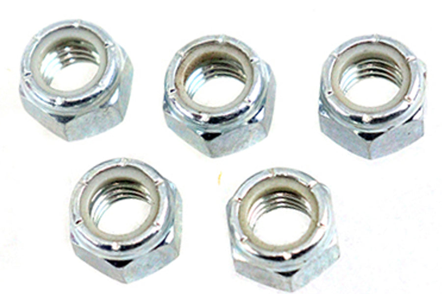Zinc Plated Hex Nuts 7/16 inch-20 Nyloc
