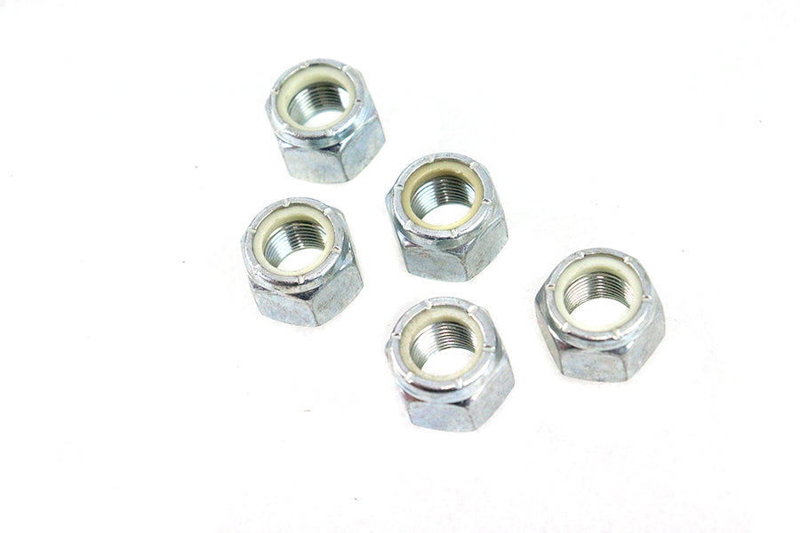 Zinc Plated Hex Nuts 5/8 inch-18 Nyloc