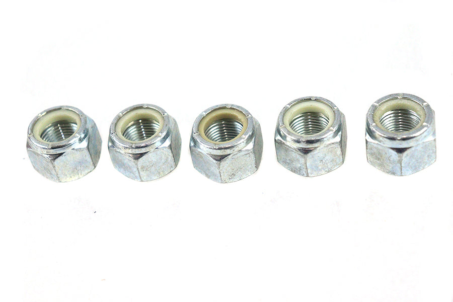Zinc Plated Hex Nuts 5/8 inch-18 Nyloc
