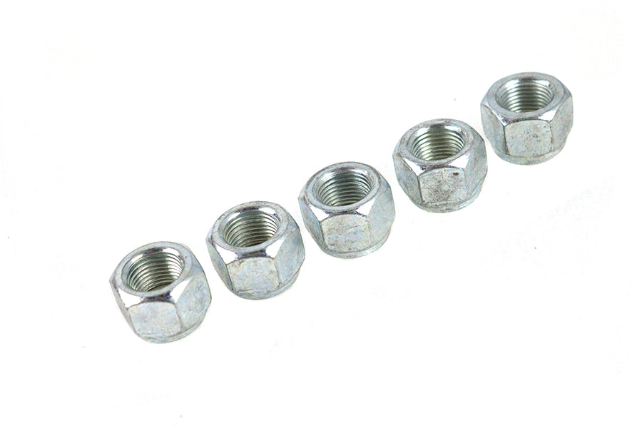 Zinc Plated Hex Nuts 5/8 inch-18 Nyloc