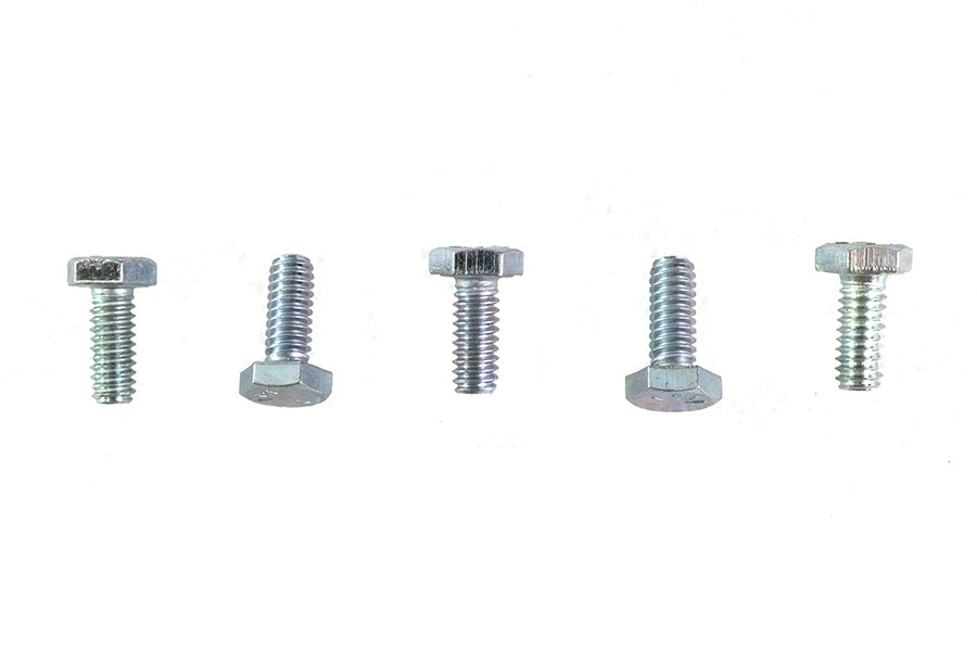 Hex Cap Bolts Zinc 1/4 inch X 5/8 inch