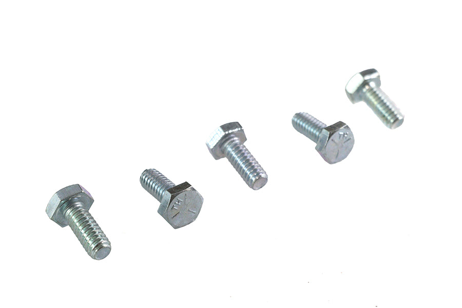 Hex Cap Bolts Zinc 1/4 inch X 5/8 inch