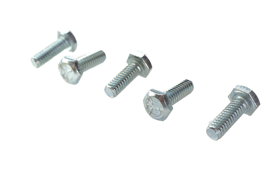 Hex Cap Bolts Zinc 1/4 inch X 3/4 inch