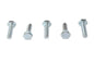 Hex Cap Bolts Zinc 1/4 inch X 7/8 inch