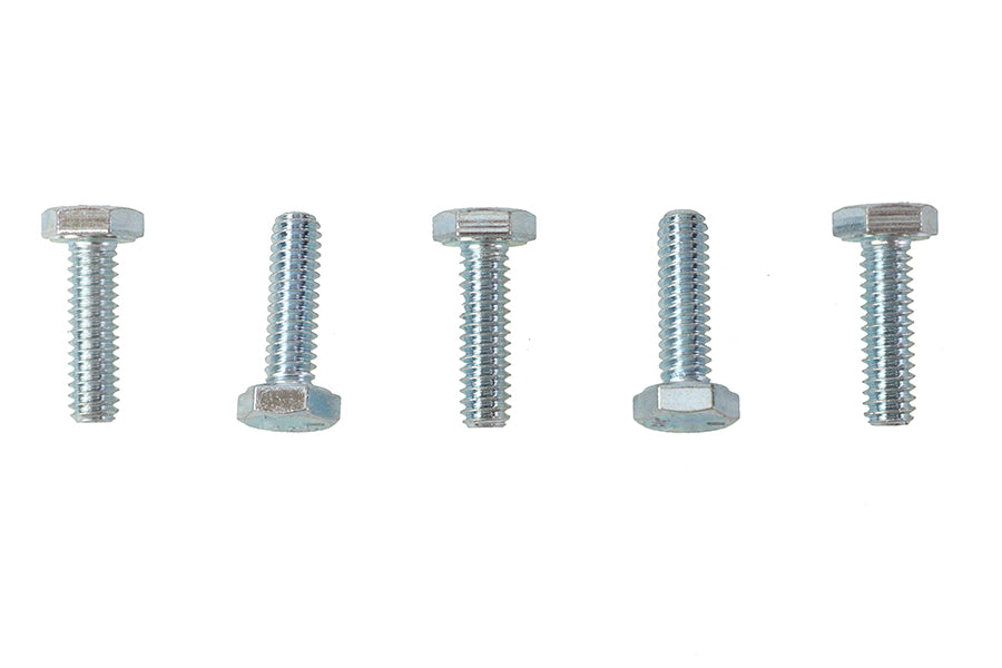 Hex Cap Bolts Zinc 1/4 inch X 7/8 inch
