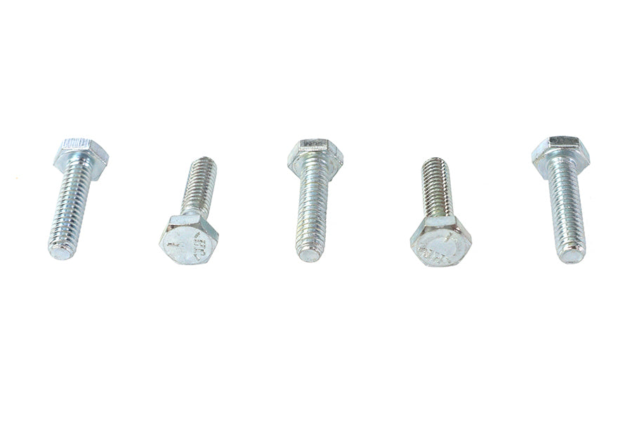 Hex Cap Bolts Zinc 1/4 inch-20 x 1 inch