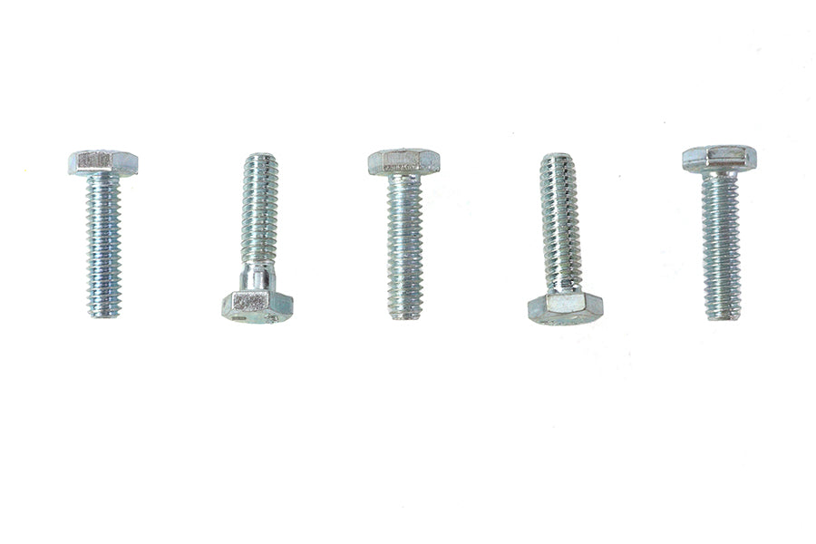 Hex Cap Bolts Zinc 1/4 inch-20 x 1 inch