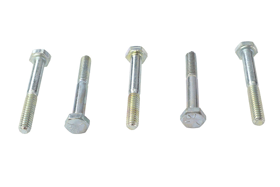 Hex Cap Bolts Zinc 1/4 inch X 2 inch