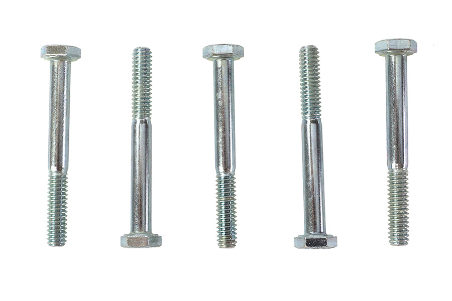 Hex Cap Bolts Zinc 1/4 inch X 2-1/4 inch
