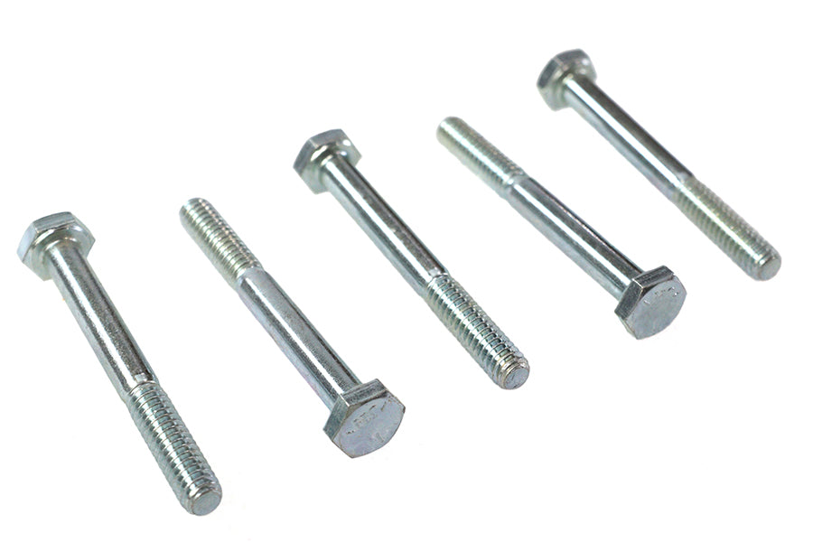 Hex Cap Bolts Zinc 1/4 inch X 2-1/4 inch