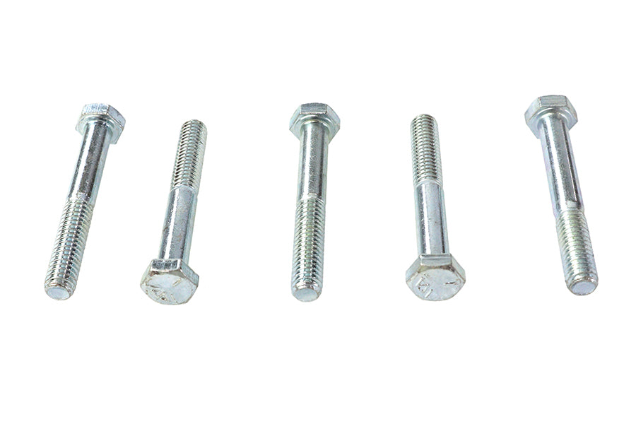 Hex Cap Bolts Zinc 5/16 inch X 2-1/4 inch
