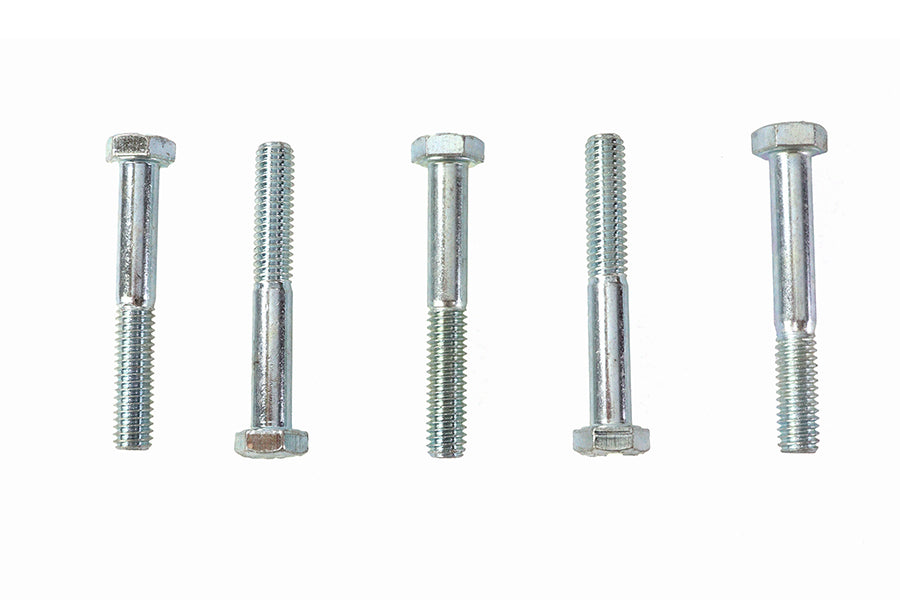 Hex Cap Bolts Zinc 5/16 inch X 2-1/4 inch