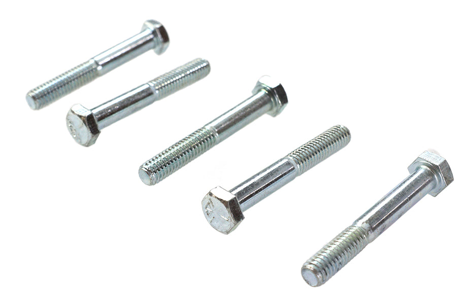 Hex Cap Bolts Zinc 5/16 inch X 2-1/4 inch