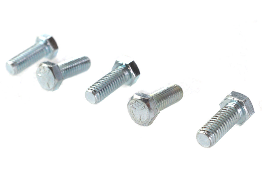 Hex Cap Bolts Zinc 3/8 inch x 1 inch