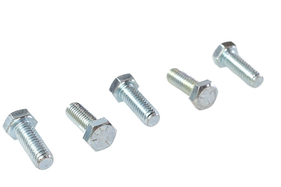 Hex Cap Bolts Zinc 3/8 inch x 1 inch