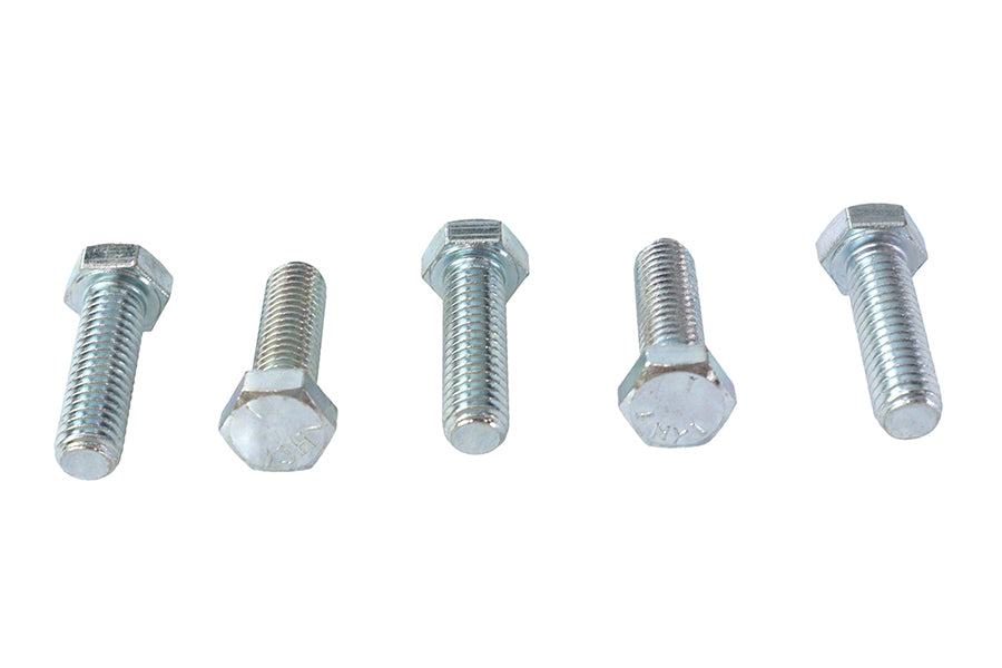 Hex Cap Bolts Zinc 3/8 inch x 1-1/4 inch