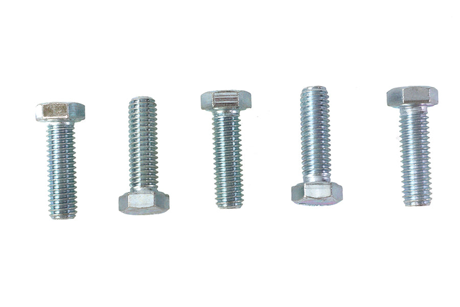 Hex Cap Bolts Zinc 3/8 inch x 1-1/4 inch