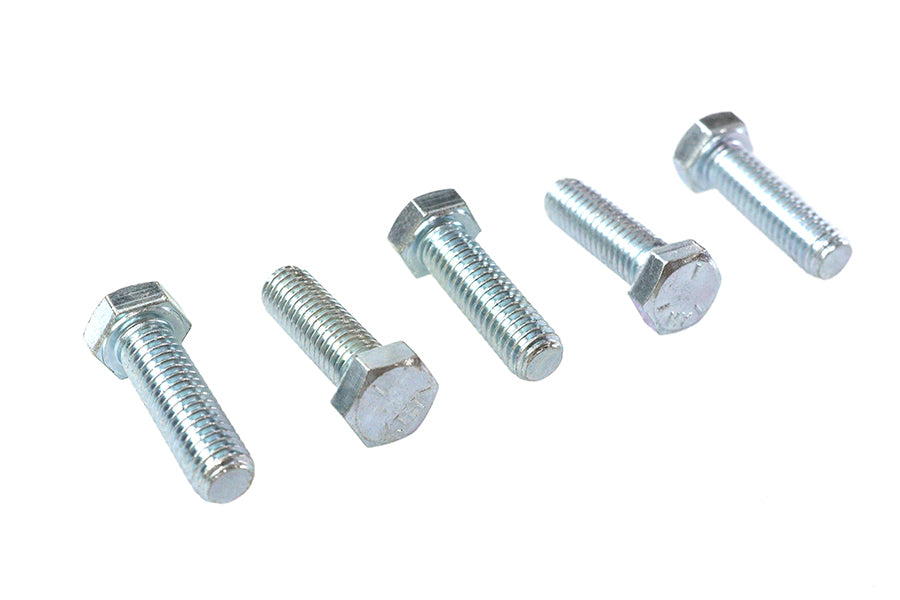 Hex Cap Bolts Zinc 3/8 inch x 1-1/4 inch