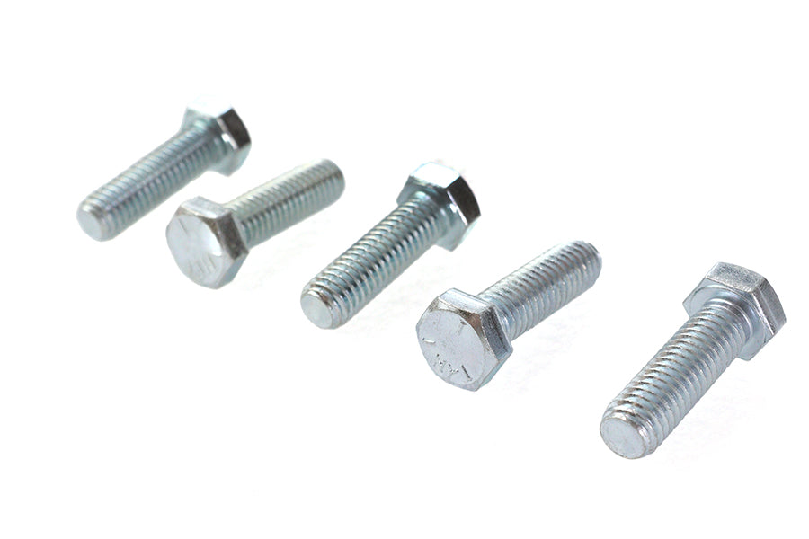 Hex Cap Bolts Zinc 3/8 inch x 1-1/4 inch
